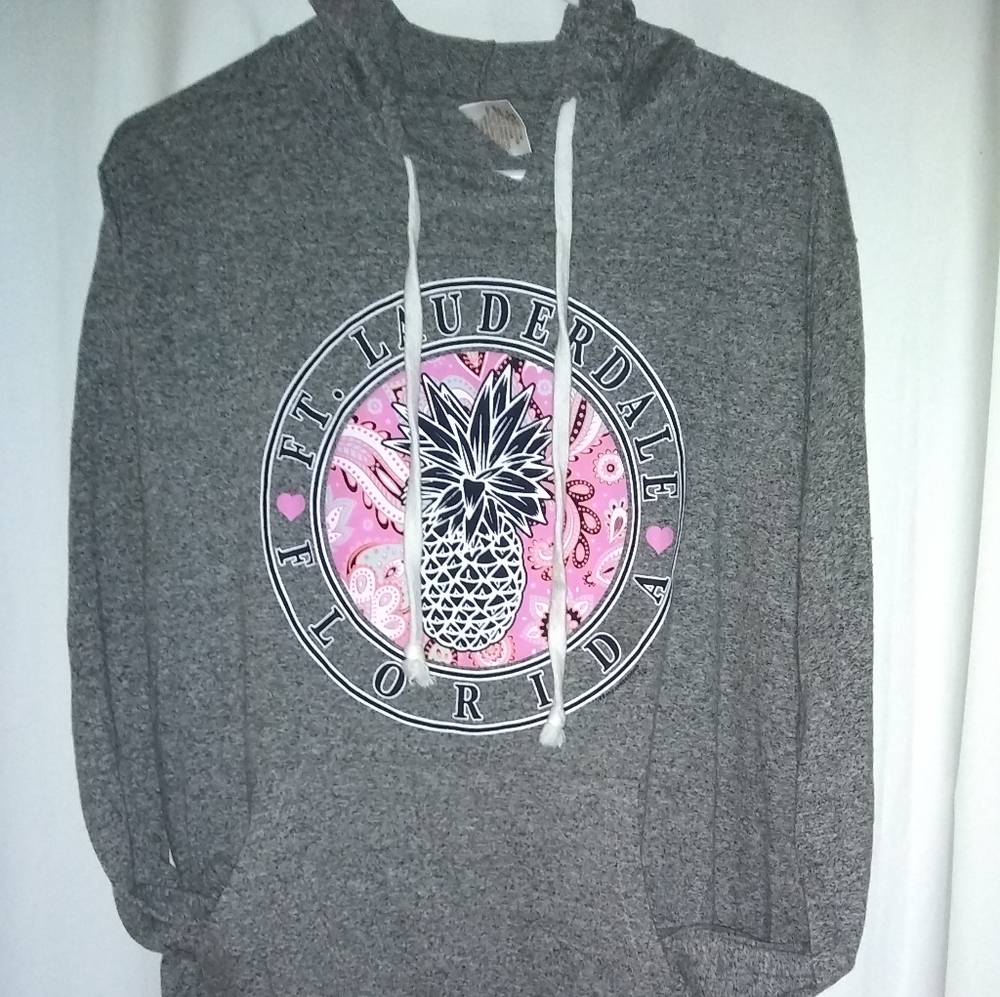 Jon Lauren  hooded pullover sweatshirt.